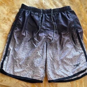 Black and white Speedo Boardshorts